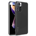 Microsonic Xiaomi Redmi Note 11 Pro Plus Transparent Soft Şeffaf Cep Telefonu Kılıfı