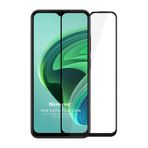 Microsonic Xiaomi Redmi Note 11E Tam Kaplayan Temperli Cam Ekran Koruyucu Siyah [Redmi Note 11E ile Uyumlu Ekran Koruyucu - Siyah]