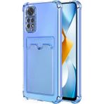 Microsonic Xiaomi Redmi Note 11S Card Slot Shock Mavi Cep Telefonu Kılıfı