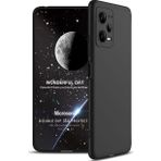 Microsonic Xiaomi Redmi Note 12 Double Dip 360 Protective Siyah Cep Telefonu Kılıfı
