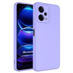 Microsonic Xiaomi Redmi Note 12 Groovy Soft Lila Cep Telefonu Kılıfı