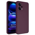 Microsonic Xiaomi Redmi Note 12 Groovy Soft Mor Cep Telefonu Kılıfı