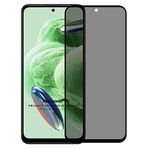 Microsonic Xiaomi Redmi Note 12 Privacy 5D Gizlilik Filtreli Cam Ekran Koruyucu Siyah [Redmi Note 12 ile Uyumlu Ekran Koruyucu]