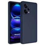 Microsonic Xiaomi Redmi Note 12 Pro+ 5G için Kılıf Groovy Soft Lacivert [Redmi Note 12 Pro+ 5G ile Uyumlu Kılıf - Lacivert]