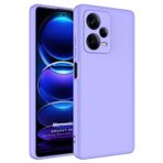 Microsonic Xiaomi Redmi Note 12 Pro+ 5G için Kılıf Groovy Soft Lila [Redmi Note 12 Pro+ 5G ile Uyumlu Kılıf - Lila]