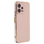 Microsonic Xiaomi Redmi Note 12 Pro+ 5G için Kılıf Olive Plated Pembe [Redmi Note 12 Pro+ 5G ile Uyumlu Kılıf - Pembe]