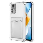 Microsonic Xiaomi Redmi Note 12S Card Slot Shock için Kılıf Şeffaf [Redmi Note 12S ile Uyumlu Kılıf - Şeffaf]