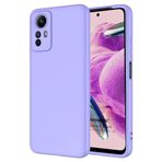 Microsonic Xiaomi Redmi Note 12S için Kılıf Groovy Soft Lila [Redmi Note 12S ile Uyumlu Kılıf - Lila]