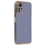 Microsonic Xiaomi Redmi Note 12S için Kılıf Olive Plated Lavanta Grisi [Redmi Note 12S ile Uyumlu Kılıf - Lavanta Grisi]