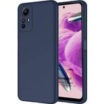Microsonic Xiaomi Redmi Note 12S Kılıf Groovy Soft Lacivert