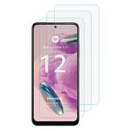 Microsonic Xiaomi Redmi Note 12S Screen Protector Nano Glass Cam Ekran Koruyucu (3`lü Paket) [Redmi Note 12S ile Uyumlu Ekran Koruyucu - Şeffaf]