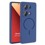 Microsonic Xiaomi Redmi Note 13 Pro 4G için Kılıf Zeno MagSafe Lacivert [Redmi Note 13 Pro 4G ile Uyumlu Kılıf - Lacivert]