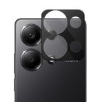 Microsonic Xiaomi Redmi Note 13 Pro 5G Kamera Lens Koruma Camı V2 Siyah [Redmi Note 13 Pro 5G ile Uyumlu Ekran Koruyucu - Siyah]
