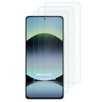 Microsonic Xiaomi Redmi Note 14 4G Screen Protector Nano Glass Cam Ekran Koruyucu (3`lü Paket) [Redmi Note 14 4G ile Uyumlu Ekran Koruyucu - Şeffaf]