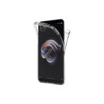 Microsonic Xiaomi Redmi Note 5 6 Tarafı Tam Full Koruma 360 Clear Soft Şeffaf Kılıf
