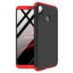 Microsonic Xiaomi Redmi Note 5 Double Dip 360 Protective Siyah Kırmızı Kılıf