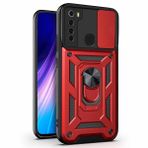 Microsonic Xiaomi Redmi Note 8 Impact Resistant Kırmızı Cep Telefonu Kılıfı