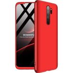 Microsonic Xiaomi Redmi Note 8 Pro Double Dip 360 Protective Kırmızı Cep Telefonu Kılıfı