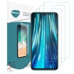 Microsonic Xiaomi Redmi Note 8 Pro Ekran Koruyucu Nano Cam (3'lü Paket) [Redmi Note 8 Pro ile Uyumlu Ekran Koruyucu]