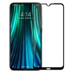 Microsonic Xiaomi Redmi Note 8 Tam Kaplayan Temperli Cam Ekran Koruyucu Siyah [Redmi Note 8 ile Uyumlu Ekran Koruyucu]