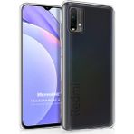 Microsonic Xiaomi Redmi Note 9 4G Transparent Soft Beyaz Cep Telefonu Kılıfı