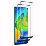 Microsonic Xiaomi Redmi Note 9 Crystal Seramik Nano 2 Adet Siyah Ekran Koruyucu