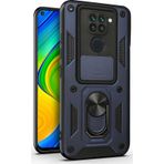 Microsonic Xiaomi Redmi Note 9 Impact Resistant Lacivert Cep Telefonu Kılıfı