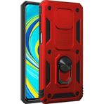 Microsonic Xiaomi Redmi Note 9 Pro Impact Resistant Kırmızı Cep Telefonu Kılıfı