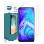 Microsonic Xiaomi Redmi Note 9 Screen Protector Nano Glass (3 Pack) [Redmi Note 9 ile Uyumlu Ekran Koruyucu]