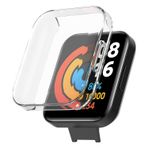Microsonic Xiaomi Redmi Watch 2 Lite için Kılıf 360 Full Round Soft Silicone Şeffaf [Redmi Watch 2 Lite ile Uyumlu Kılıf - Şeffaf]