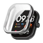 Microsonic Xiaomi Redmi Watch 5 Kılıf 360 Full Round Soft Silicone Gümüş [Redmi Watch 5 ile Uyumlu Kılıf - Gümüş]