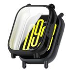Microsonic Xiaomi Redmi Watch 5 Lite Kılıf 360 Full Round Soft Silicone Siyah [Redmi Watch 5 Lite ile Uyumlu Kılıf - Siyah]
