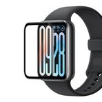 Microsonic Xiaomi Smart Band 9 Pro Tam Kaplayan Nano Cam Ekran Koruyucu Siyah [Smart Band 9 Pro ile Uyumlu Ekran Koruyucu - Siyah]