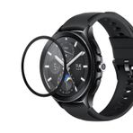Microsonic Xiaomi Watch 2 Pro Tam Kaplayan Nano Cam Ekran Koruyucu Siyah [Watch 2 Pro ile Uyumlu Ekran Koruyucu - Siyah]