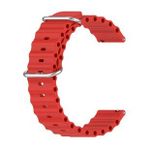 Microsonic Xiaomi Watch S1 Ocean Band Kırmızı Kordon