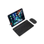 MİCROTECH Samsung Galaxy Tab A7 Lite SM-T220 Uyumlu Klavye Mouse Set Siyah TEKNOTREN-KLVYE-1229