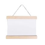 MicroWood Mıknatıslı Ahşap Çerçeve, Pratik Çerçeve, Gerçek Ahşap (23cm, Huş)