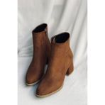 Mida Shoes 400 Taba Süet Kadın Bot