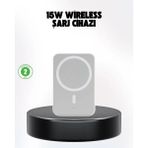 Midas Toptan Home iPhone Serileri ile Uyumlu Magsafe Manyetik Araç Telefon Tutucu ve Şarj Cihazı