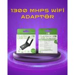 Midas Toptan Home Yüksek Hızlı 1200 Mbps Çift Bant USB Wifi Adaptör – Güçlü Sinyal, Geniş Uyumluluk