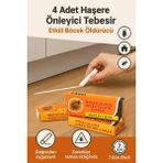 MidasTech 4 Adet Haşere Tebeşiri Böcek Önleyici Tebeşir Etkili Hamam Böceği ve Karınca Kovucu (1218) M