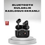 MidasTech Aktif Gürültü Engelleme (Anc) Kablosuz Bluetooth Kulaklık – Dijital Ekranlı, Dokunmatik ve Uz - Çok Renkli