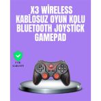 MidasTech Android Uyumlu Gamepad X3 Game Stick Oyun Kolu Bluetooth Bağlantılı Midiastech