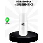 MidasTech Kablosuz Şarjlı Mini Buhar Nemlendirici – Cilt ve Ortam Için Taşınabilir Akıllı Cihaz Mida - Çok Renkli