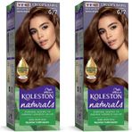 MidasTech Naturals Saç Boyası Çikolata Kahve 6/7 2x Paket Nemere