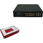 Midcom Mp-Poe 4-8-16-32 250W 10/100 /1000 Mbps 16 Port Metal Kasa Poe Switch - 4 Port