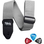 Midex ASM-26GRY Gitar Omuz Askısı Gri 89 x 155 cm