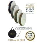 Midex BR-40X Profesyonel 40'lı Karma Desenli Bendir Def Avantaj Paketi
