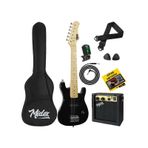 Midex CEG-30BK 4-6 Yaş Çocuklar İçin Amfili Full 1/4 30 İnç Elektro Gitar Seti Full Black