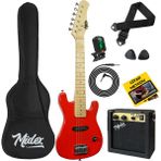 Midex CEG-30RD Amfili Full 1/4 30 İnç Elektro Gitar Seti RED - Kırmızı